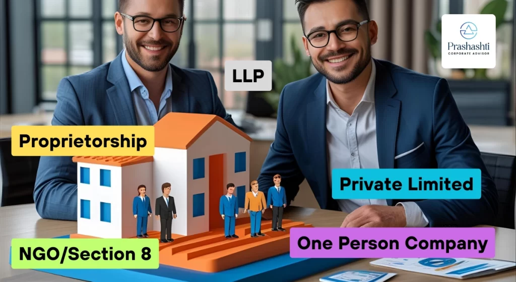 Choose the right business structure with Corporate advisors