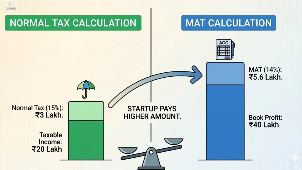 MAT for Startups in India