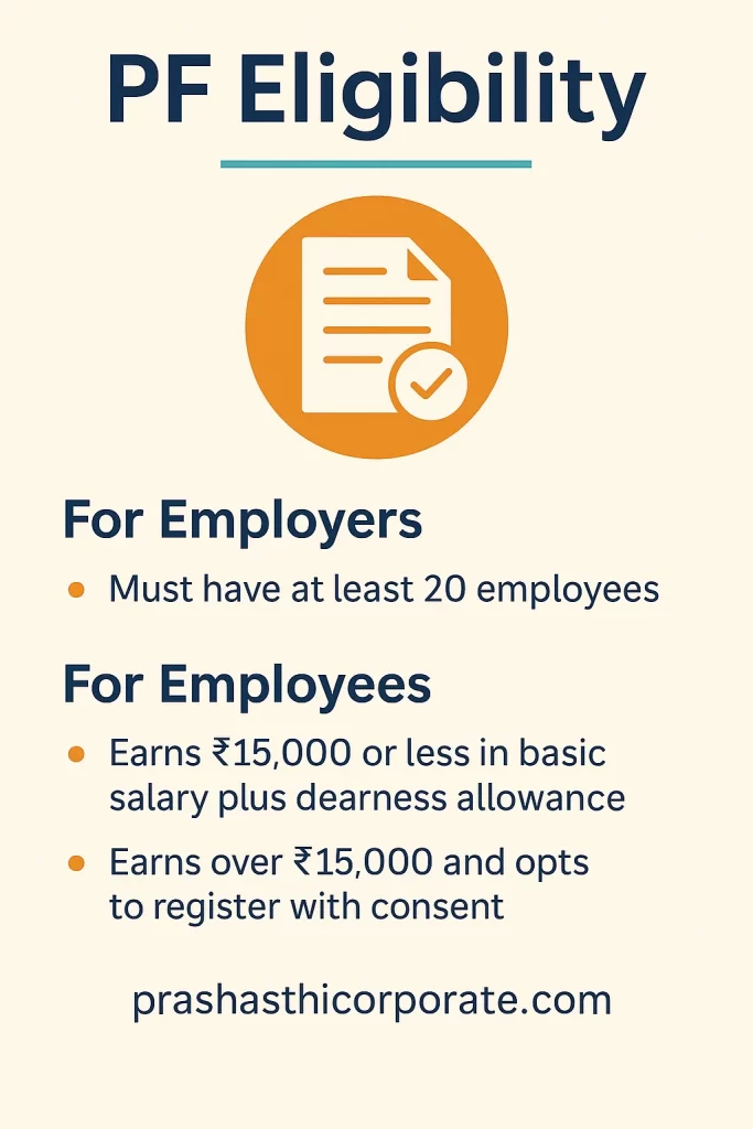 Who Needs to Register for PF