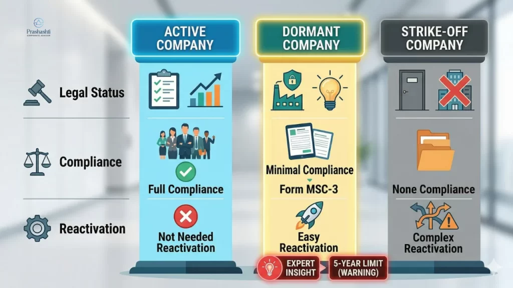 Dormant Company Under Section 455
