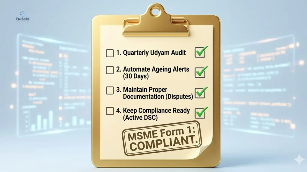 MSME Form 1 Filing Requirements