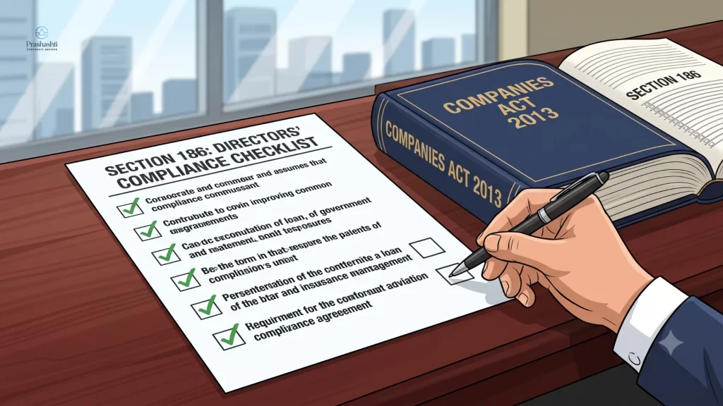 Section 186 Compliance Checklist for Directors
