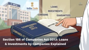 Section 186 of Companies Act 2013 Loans & Investments by Companies Explained